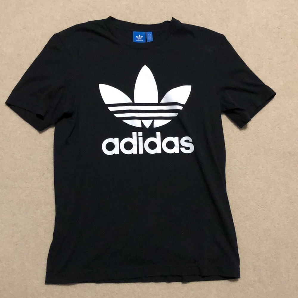 Black Adidas T shirt
